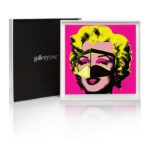 Marilyn Burqa Framed Canvas 34x34cm