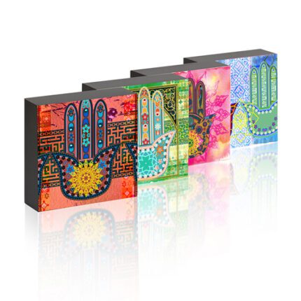Set of Four Fatima Hand Picture Box