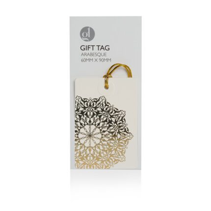 Arabesque 4 Gift Tag