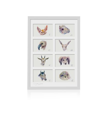 Set of 8 Baby Animals of Arabia