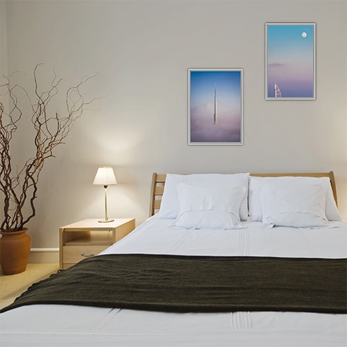 Hotel Room Burj photography coloured Croped